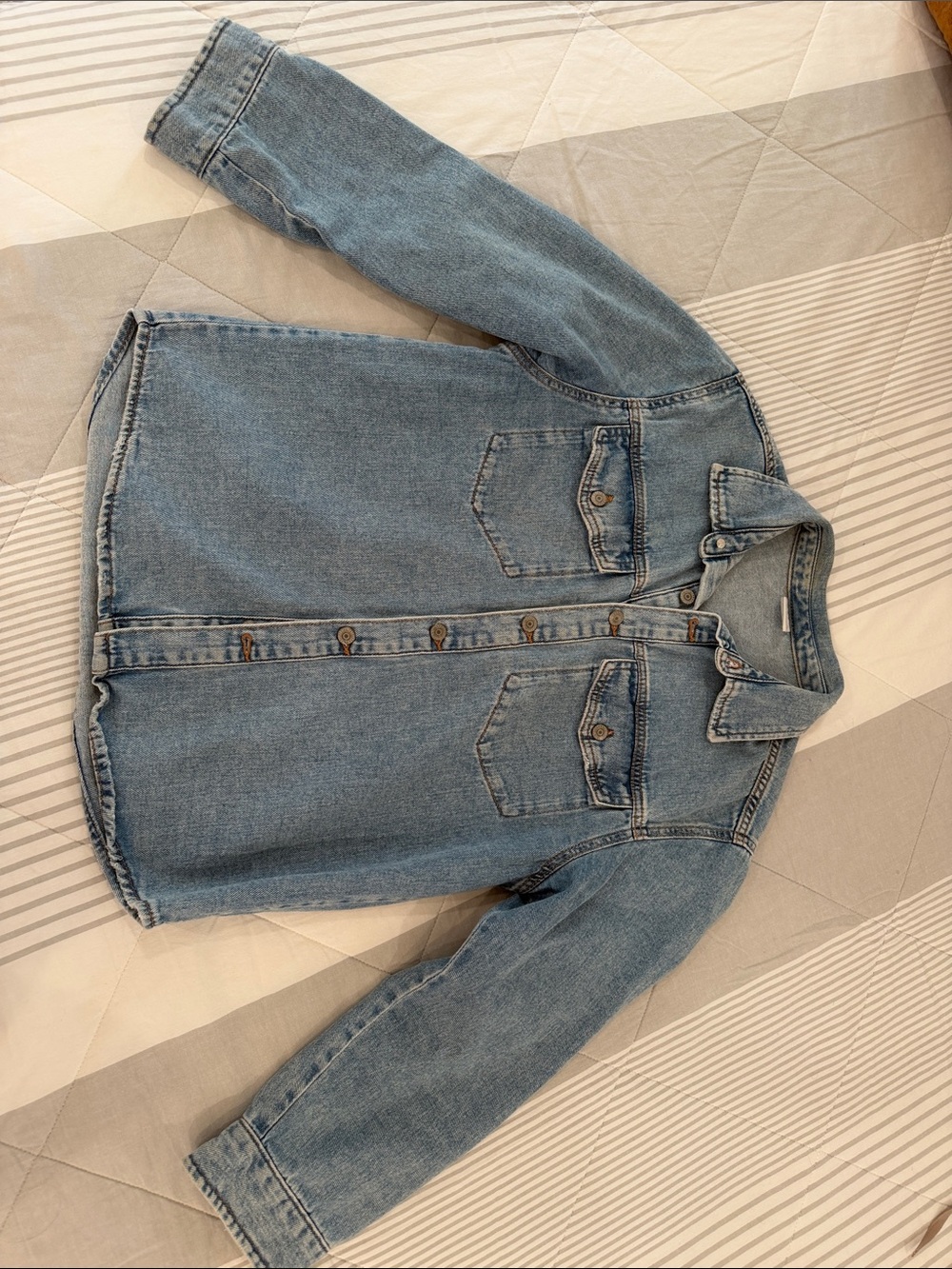 Zara Light Blue Denim Jacket